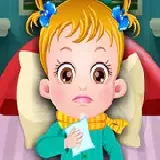 Baby Hazel Goes Sick