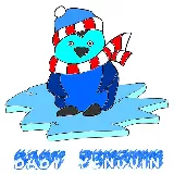 Baby Penguin Coloring