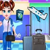 Baby Taylor In The Airport