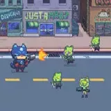 Cat Gunner Vs Zombies