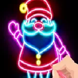 Draw Glow Christmas