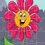 Funny Flowers Jigsaw