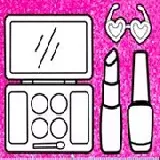 Glitter Beauty Coloring And Drawing