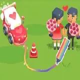 Line Drawing: Car Road