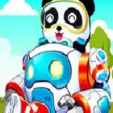 Little Panda Green Guard