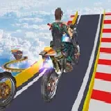 Mega Ramp Stunt Moto