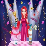 Mermaid Cake Cooking Design 1