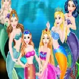 Mermaid Style Dress Up