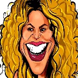 Shakira Funny Face