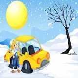 Snow Cars Jigsaw