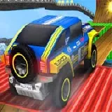 Super Jeep Mega Ramp Driving