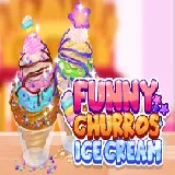 Yummy Churros Ice Cream